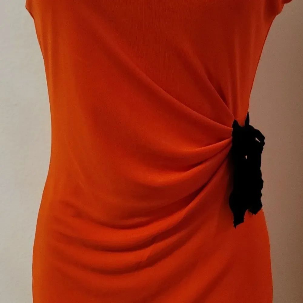 THE LIMITED SLEEVELESS SIDE RUCHED DETAILS WOMEN"S DRESS - Picture 8 of 13